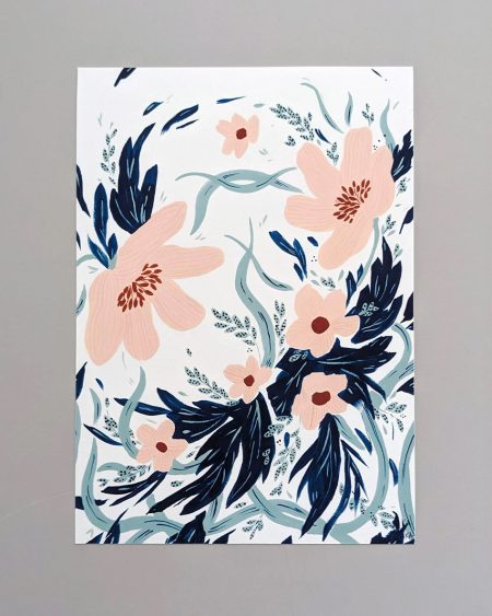 Wild flowers - print